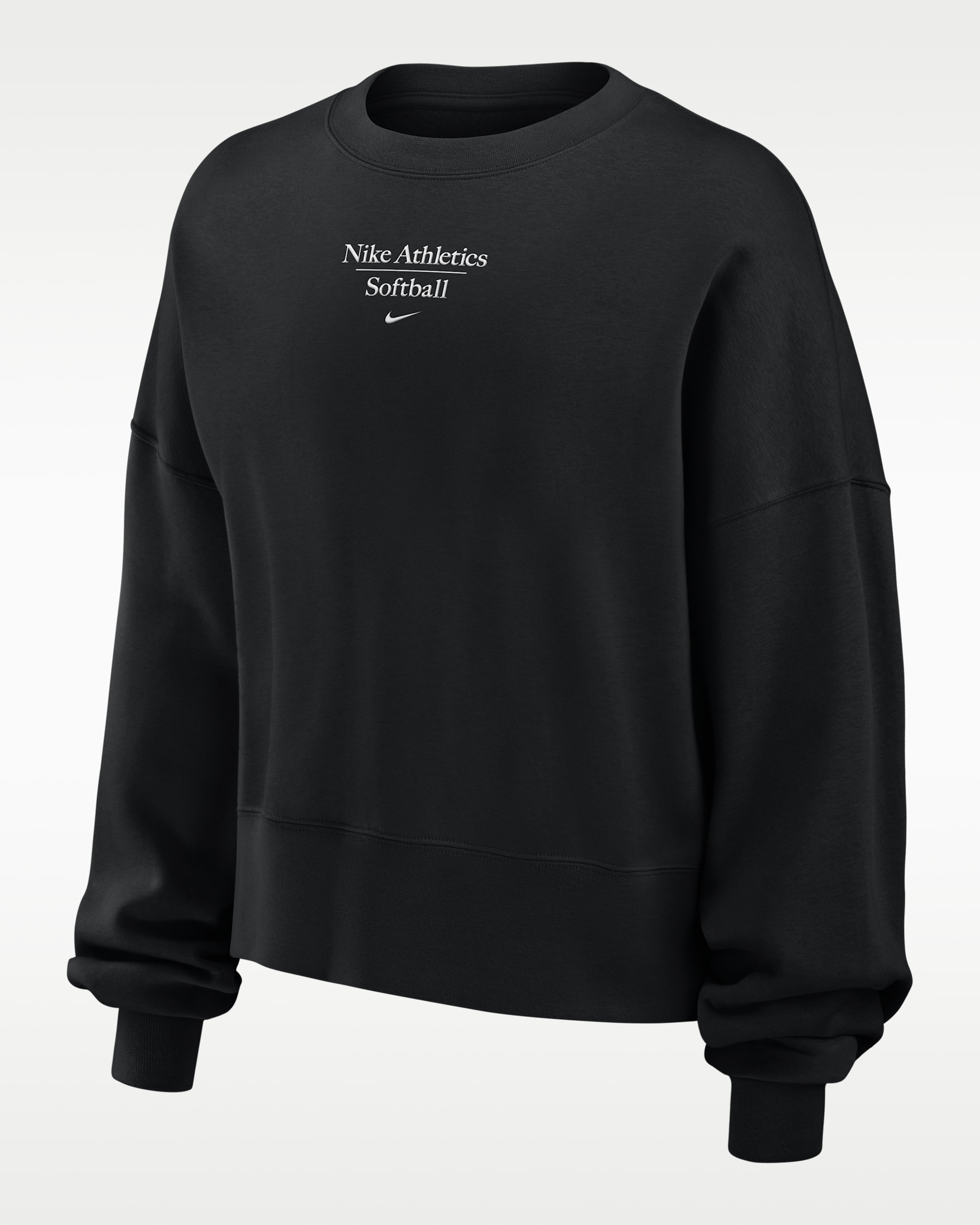 Nike Phoenix Fleece Women's Softball Crew-Neck Sweatshirt. Nike.com